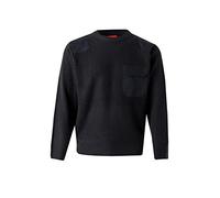 VELILLA 100; Jersey Punto Grueso con Cuello Redondo; Color Azul Marino; Talla 3XL