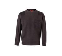 VELILLA 100; Jersey Punto Grueso con Cuello Redondo; Color Gris; Talla L