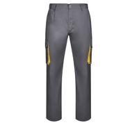 Velilla 103004, Pantalón Bicolor Multibolsillos, Color Gris y Amarillo, Talla 46