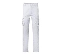 VELILLA 103005S, Pantalón Stretch Multibolsillos, Color Blanco, Talla 44