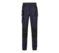 VELILLA 103019S Pantalón Canvas Stretch Color Beige Arena/Negro Talla L
