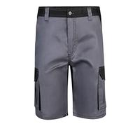 VELILLA - 103021B; Bermuda Bicolor Multibolsillos; Color Gris y Negro; Talla 36