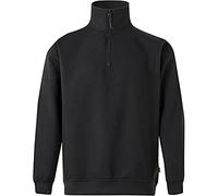VELILLA 105702 0 Sudadera Con Media Cremallera, Color negro, Talla XS¡