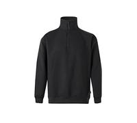 VELILLA 105702 0 Sudadera Con Media Cremallera, Color negro, Talla XXL
