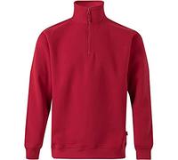 VELILLA 105702_12 Sudadera Con Media Cremallera, Color Rojo, Talla L