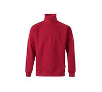 VELILLA 105702 / Sudadera con Media Cremallera ROJA (Rojo, 2XL)