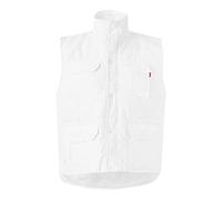 VELILLA Chaleco acolchado 108 multibolsillos Blanco Talla S