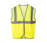Velilla 146 ; Chaleco Profesional con Tejido de Rejilla; Color Amarillo Fluor; Talla XL