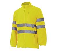 VELILLA 181 Chaqueta Polar Alta Visibilidad, Color Amarillo Flúor, Talla XS
