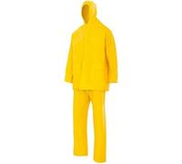VELILLA 19000 Traje de Lluvia Dos Piezas con Capucha, Color Amarillo, Talla XXL