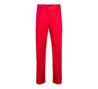 VELILLA 345 Pantalón Multibolsillos, Color Rojo, Talla 42