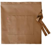 VELILLA 404201; Delantal corto con bolsillo; color beige; talla única