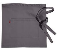 VELILLA 404201; Delantal corto con bolsillo; color gris; talla única