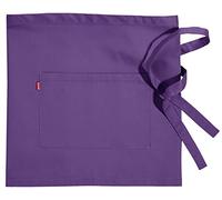 VELILLA 404201; Delantal corto con bolsillo; color morado; talla única