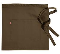 VELILLA 404201; Delantal corto con bolsillo; color verde caza; talla única