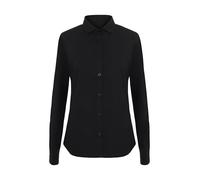 Velilla 405019S, Camisa Manga Larga Stretch Mujer, Color Negro, Talla S