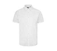 Velilla 405024S Camisa Oxford Manga Corta Hombre, Color Blanco, Talla S