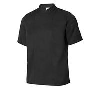 VELILLA 405209 Chaqueta Cocina Microfibra m/c Espalda Coolmax Color Negro Talla S