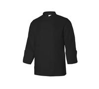 VELILLA 405210 Chaqueta Cocina Microfibra m/l Espalda Coolmax Color Negro Talla S
