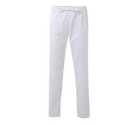 Velilla 533001 Pantalón Pijama con Cintas, Color Blanco, Talla XXL