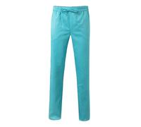 Velilla 533001 Pantalón Pijama con Cintas, Color Turquesa Claro, Talla 4XL