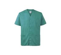 VELILLA 535209; Chaqueta Pijama Abotonada Manga Corta; Color Verde; Talla 3XL