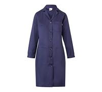 Velilla 908 Bata Mujer Manga Larga, Color Azul Marino, Talla 46