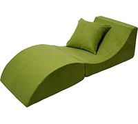 Velinda Sofá Plegable, cómodo, Relajante, 3 en 1, Puff, Mesa