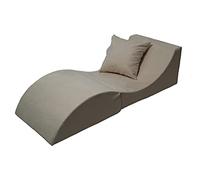 Velinda Sofá Plegable, cómodo, Relajante, 3 en 1, Puff, Mesa