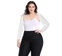 VELISDE Chal de enfriamiento avanzado de talla grande para mujer, protección solar, transpirable, anti-UV, para golf, deportes al aire libre, enfriador de hombros, Blanco, M