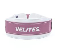 Velites Cinturón Lumbar para levantamiento de peso I Cinturón Halterofilia I Sujeción y comodidad I Para peso muerto, sentadillas, levantamientos, ejercicos con cargas máximas. (Pink, X-S)