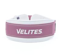 Velites Cinturón Lumbar para levantamiento de peso I Cinturón Halterofilia I Sujeción y comodidad I Para peso muerto, sentadillas, levantamientos, ejercicos con cargas máximas. (Pink, Small)