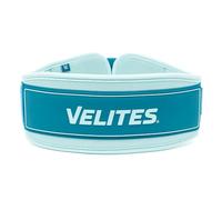 Velites Cinturón Lumbar para levantamiento de peso I Cinturón Halterofilia I Sujeción y comodidad I Para peso muerto, sentadillas, levantamientos, ejercicos con cargas máximas. (Blue, Large)