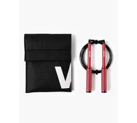 Velites - Comba Fire 2.0 Oficial de CrossFit® Games - Color Red - Bolsa de Transporte Incluida - Cuerda para Saltos Simples y Dobles