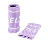 Velites I Muñequera de Tela Flexible Lila I para un Mejor Agarre en Barra I Protege la Piel Sensible y obtén el máximo Confort I Talla única