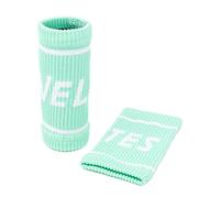 Velites I Muñequera de Tela Flexible VerdeI Proporciona sujeción y Seguridad para Tus Entrenamientos I para un Mejor Agarre en Barra I Protege la Piel Sensible y obtén el máximo Confort I Talla única