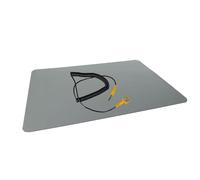 Velleman Alfombras de soldadura antiestática con cordón de tierra, 1000 x 700 mm, gris