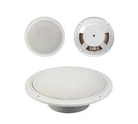 Velleman Altavoz Empotrado, 2 Unidades, Interior y al Aire Libre, Redondo, Blanco, 5