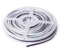 Velleman Cable RGB para Tiras LED - 4 Conductores - 4 x 0.33 mm² - 25 m