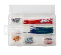 Velleman cables de puente, juego de 350 piezas (25 x 14 longitudes), c