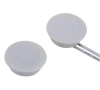 Velleman Contacto magnético con interruptor de caña, NC, para la instalación en la ventana y/o marcos de las puertas, conexión de alambre, blanco