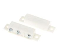 Velleman Contacto magnético para ventanas y puertas, contra ladrones e intrusos, nc/no, alojamiento de ABS, blanco