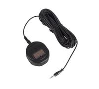 Velleman Contador LED de 4 digitos para sensor de movimiento, contador de deteccion para visitantes y pasos, conteo en tiempo real, pantalla negra para entrada y tienda