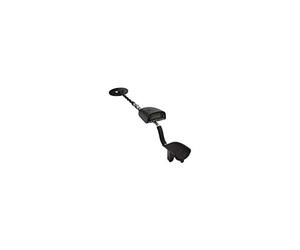 Velleman Detector de Metales con Bobina de búsqueda Impermeable de 24 cm, Pantalla LCD, Profundidad de detección hasta 25 cm, sensibilidad y discriminación Ajustables, conexión para Auriculares de