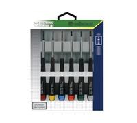 Velleman Juego de destornillador de precisión, 6 piezas, Torx, Chrome-Vanadium, magnético, negro