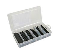 Velleman k/stmc2b - kit de tubos termorretráctiles, 170 piezas, negro