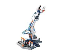 Velleman Kit Brazo robótico hidráulico con 229 Piezas, Funciona con presión de Agua sin Pilas, Set Stem Educativo para jóvenes y Adultos, Juguete robótico para Montar y Aprender tecnología
