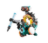 Velleman Kit de Robot Educativo 5 en 1 para Aprender programación, Set de construcción Stem con codificación mecánica, construye 5 Robots como Pinza o montacargas, Juguete científico para jóvenes y