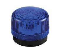 Velleman Luz intermitente de LED azul, para uso interior, 12 V CC, 15 LED blancos, IP20, ABS/ACRYLIC