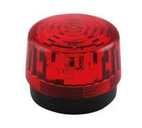 Velleman Luz intermitente de LED rojo, para uso en interiores, 12 V CC, 15 LED blancos, IP20, ABS/ACRYLIC